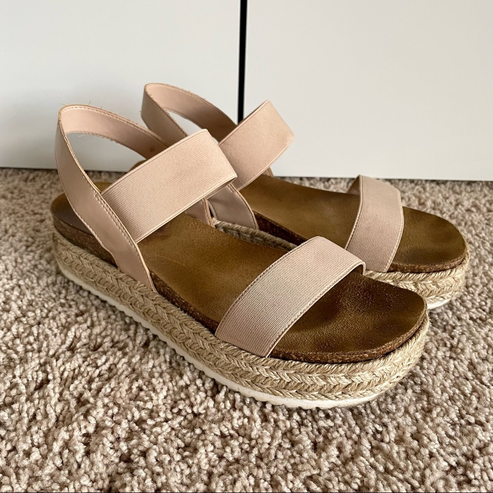 Steve Madden Espadrilles Blush Size 10